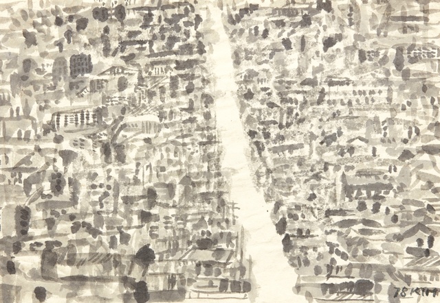 Untitled, 1978, Ink on Paper, 24 x 33.4 cm. 이미지 조현갤러리
