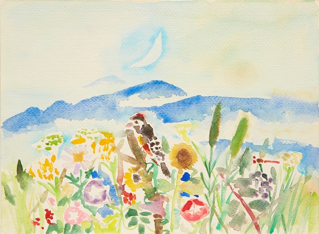 Untitled, 1980, Watercolor on Paper, 27.9 x 38 cm. 이미지 조현갤러리