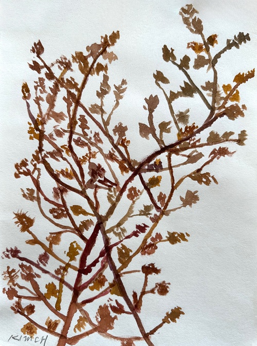 Untitled, 2023, Water color on Hanji Paper, 31 x 23.3 cm. 이미지 조현갤러리