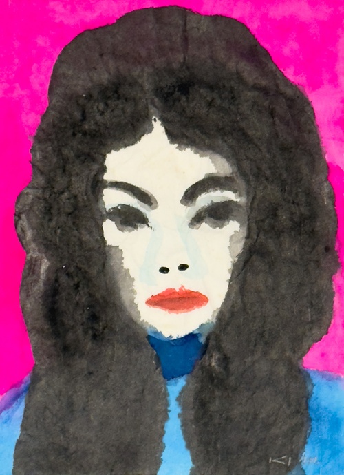 Untitled, 2024, Watercolor on hanji, 21.5 x 30 cm. 이미지 조현갤러리