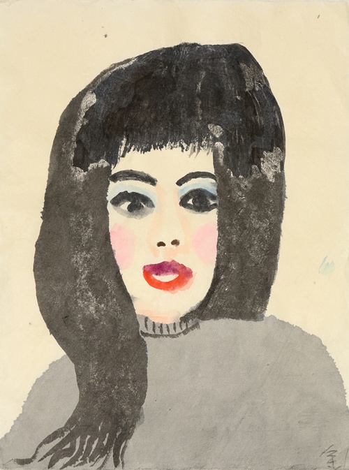 Untitled, 2024, Watercolor on Hanji, 23.5 x 31.5 cm. 이미지 조현갤러리