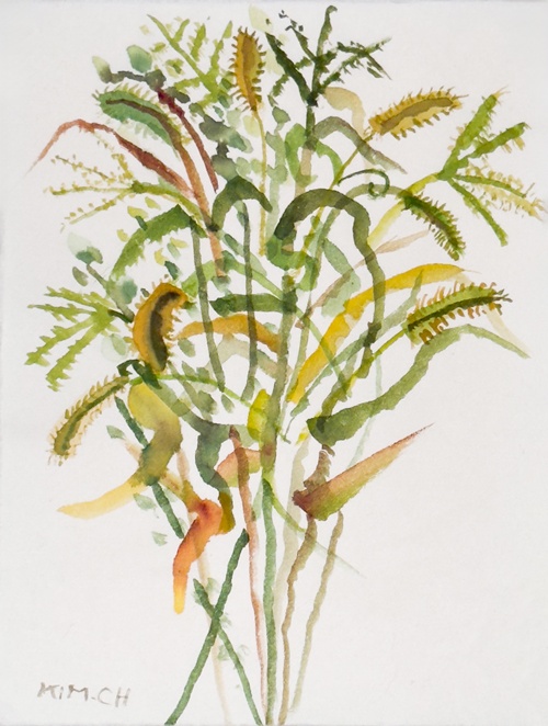 Untitled, 2024, Watercolor on Hanji, 23.5 x 31 cm. 이미지 조현갤러리