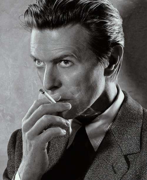 DAVID BOWIE, Smoking B&W, New York, 2001. 이미지 박여숙화랑