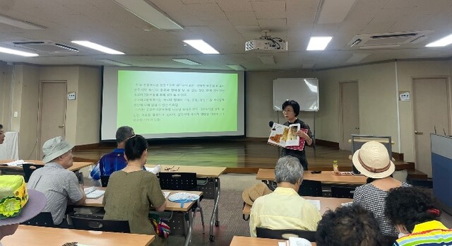 ‘2025 국가유산 아카데미’ 운영 장면. 이미지 광주서구문화원.