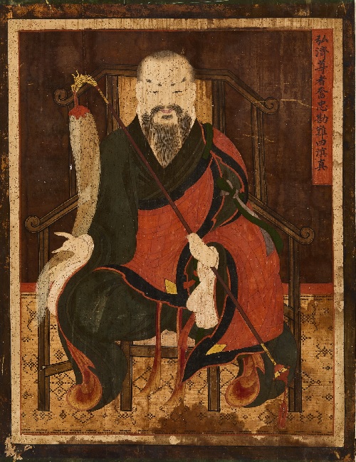 은해사 사명대사 진영. 이미지 월정사성보박물관.