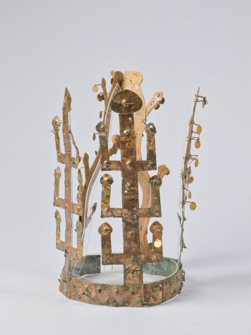 연합전시 대표 출품유물(금동관, 경주 황오동 고분군 34호분 출토, 경북대학교박물관 소장). 이미지 국가유산청