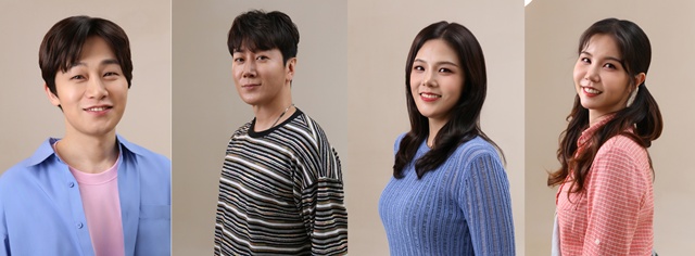 연극 '조립식 가족' 출연진 (사진 왼쪽부터) 이홍재, 허규, 윤신주, 김해나 배우. 이미지 (주)데일리창