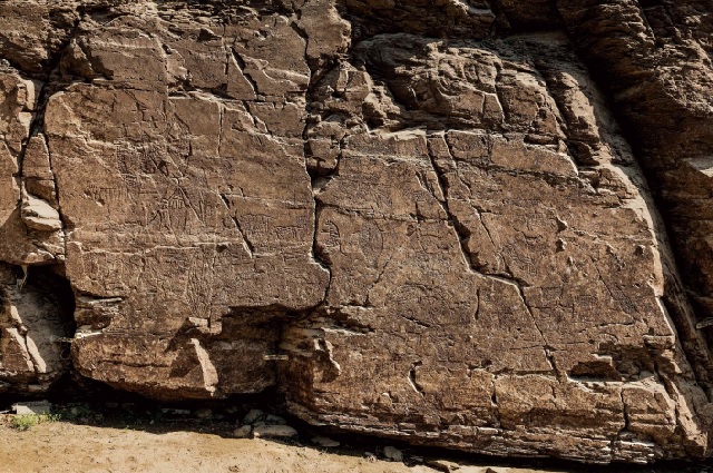 울주 대곡리 반구대 암각화. 이미지 국가유산청.