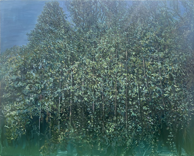 37˚N, 127˚E 01, 2025, oil on canvas, 162x130cm. 이미지 갤러리그림손