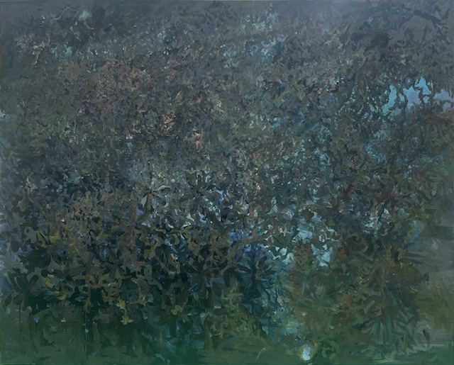 37˚N, 127˚E 04, 2025, oil on canvas, 162x130cm. 이미지 갤러리그림손