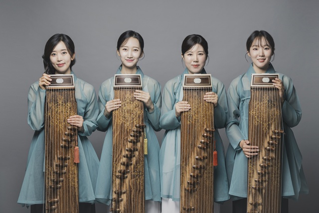 가야금Library ‘사이’ 단체 사진. 제공 문화기획통