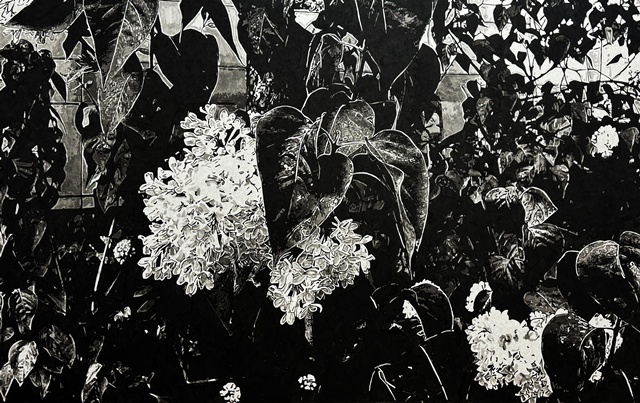 Recorded, 2025, 순지에 수묵, 163.0x108.0cm. 이미지 유병록