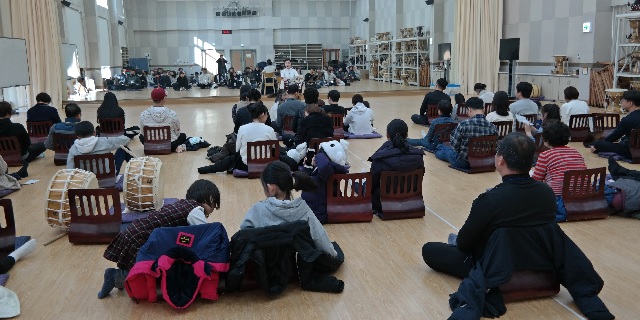 민요 실습 장면. 이미지 국립남도국악원.