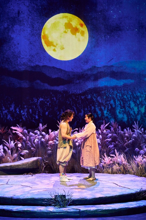 연극 '춘섬이의 거짓말' 공연 장면. 사진 극단 모시는사람들