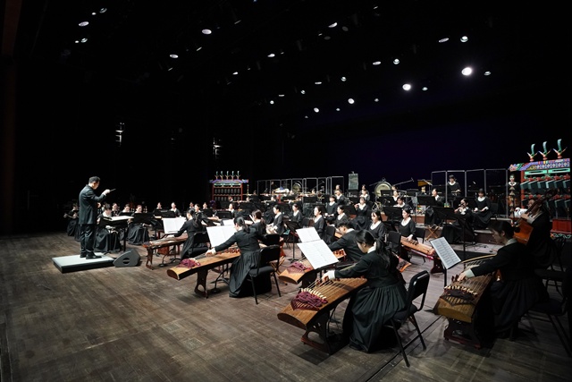 국립부산국악원 기악단. 사진 국립부산국악원