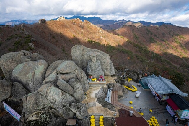 팔공산국립공원 갓바위지구. 사진 대한민국 구석구석 누리집 갈무리.