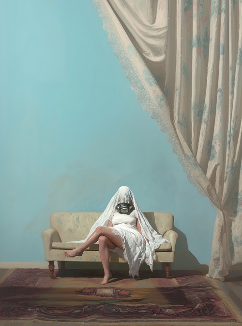 Pride and Prejudice, 2025, Oil on linen, 130.3x97.0cm(60F). 이미지 갤러리 나우