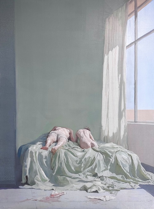 Hopeless Romantic - 2, 2025, Oil on linen, 130.3x97.0cm(60F). 이미지 갤러리 나우