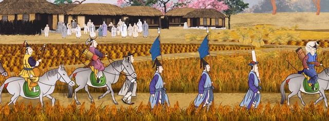 조선왕실행차. 이미지 국가유산진흥원