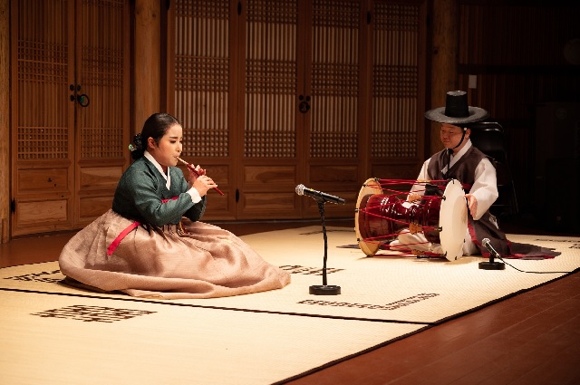 문가영의 ‘피리산조’. 이미지 국립남도국악원.