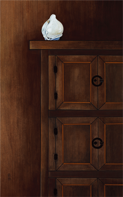 이수연, 책장과 연적, 2025. 사진 제공 북촌박물관