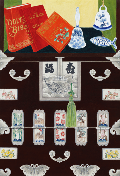 박지은, 반닫이와 선반, 2023. 사진 북촌박물관