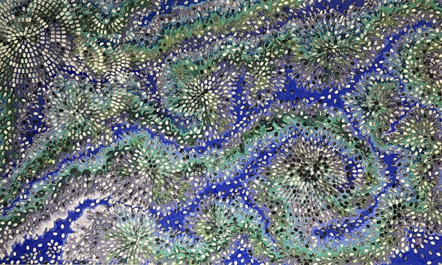 송병진, 인연의 일기, 2025, 먹 채색 화선지(rice paper), 162×97㎝(100호M). 이미지 갤러리은