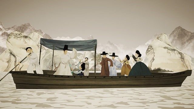 '단이전' VR 영화 장면. 이미지 국가유산진흥원