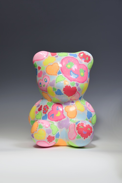 Lucky Bear, 2025, Mixed Media, 40 x 40 x 50cm. 이미지 더 트리니티 앳 그랜드 하얏트 서울
