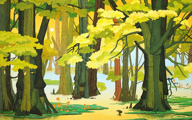 윤송아 작가 개인전 "숲 속의 소년". 이미지 메타갤러리 라루나