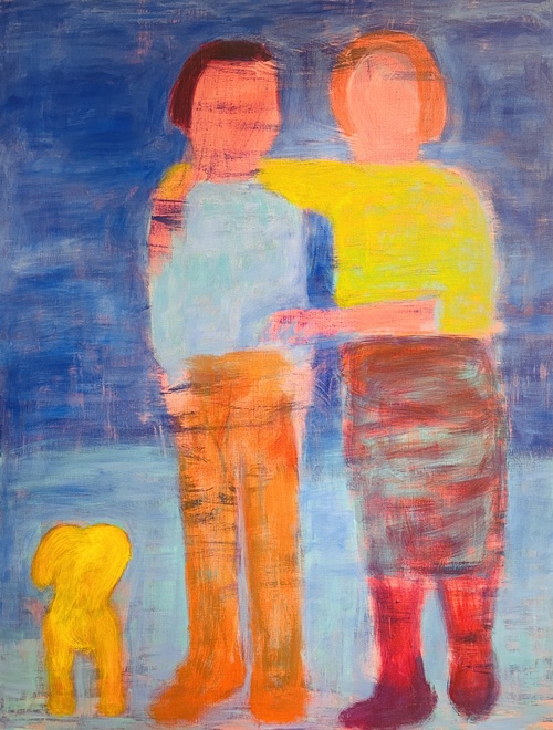 기억의 풍경, 2025, acrylic on canvas, 145.5x112.1. 이미지 갤러리마리