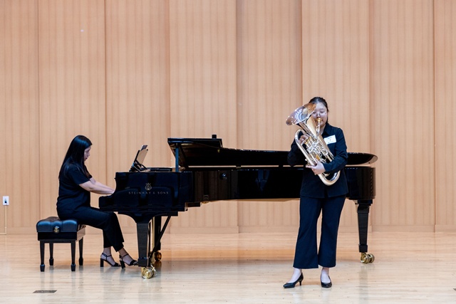 제38회 학생음협콩쿠르 서양음악부문 대상경연. 사진 한국음악협회