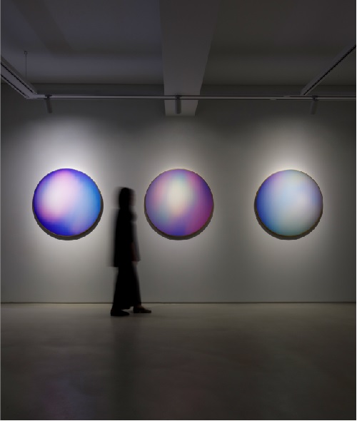 ‘빛의 추상’ 전시작. 이미지 갤러리508.