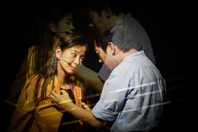 ' 현실동화' 중국 공연 사진. 출처 하이뎬란웨이(海淀闌尾) 제공 국립극단