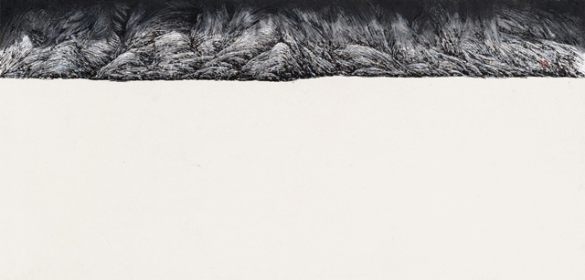 여정2, 2005, 종이에 수묵채색, 66x136cm. 이미지 토포하우스