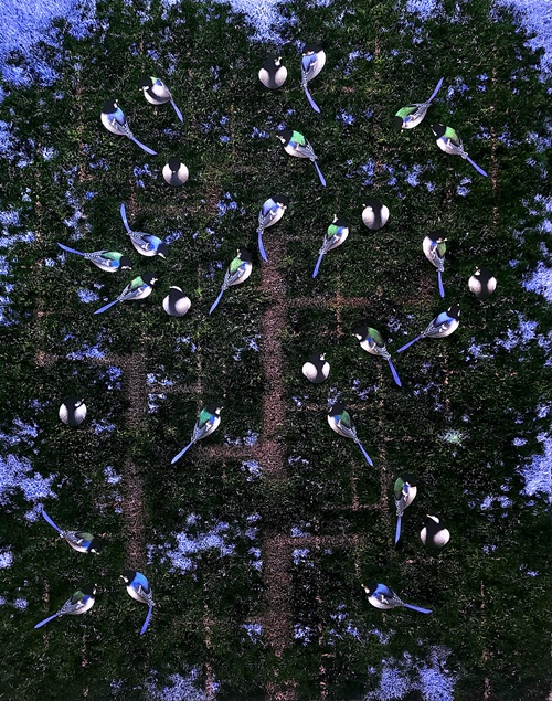 소리없는 노래, 2025, Mixed media, 119X93cm. 이미지 갤러리나우