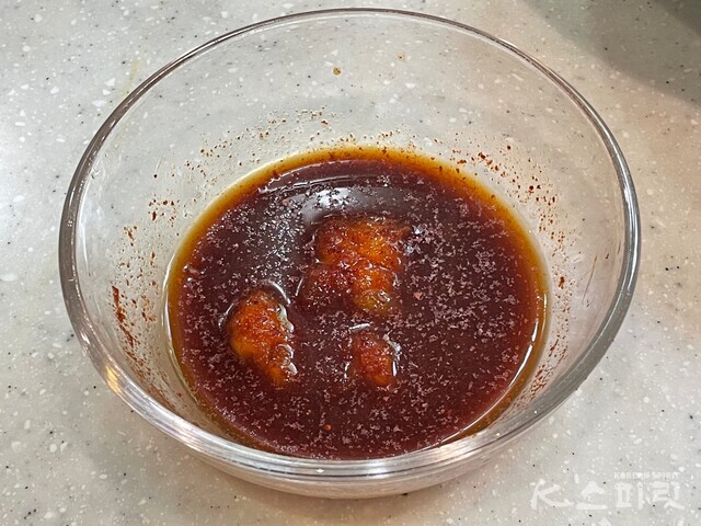 다이어트와 저속노화를 위한 밥도둑 가지찌개 레시피2. 사진 백연지 시민기자.