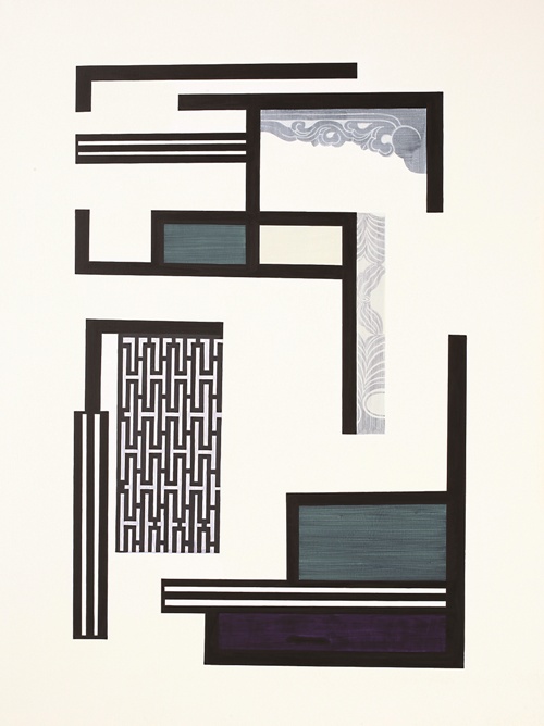 Mind Scape 250026, 2025, acrylic on canvas, 130×97cm. 이미지 갤러리 그림손