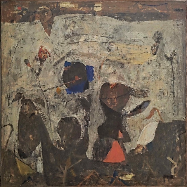소풍, 1972, Mixed media, 112 x 112 cm. 이미지 갤러리조은