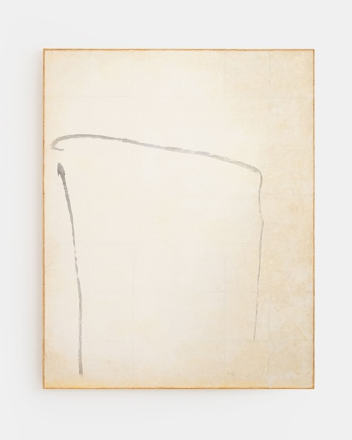 성연화, Identity 25-000-012, 2025, Hanji, mixed media on canvas, 90.9 X 72.7 cm. 이미지 갤러리조은