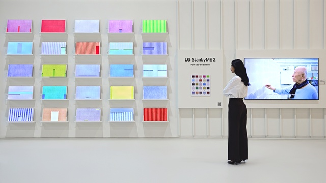 PARK SEO-BO X LG OLED TV. 이미지 LG전자