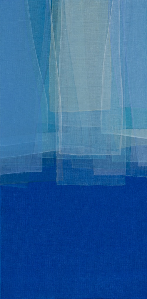 색(色)다른 풍경, 2025, Acrylic on canvas, 30x60cm. 이미지 하랑갤러리 제공