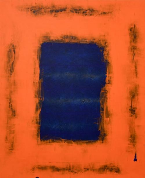 D620511,  2025, Mixed media on Korean paper, ink cake, pigment,  55x45cm. 이미지 갤러리밈