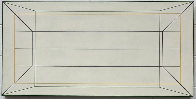 Cat_s cradle 05,  2025, Mixed media on Korean paper, ink cake, pigment,  60x120cm. 이미지 갤러리밈