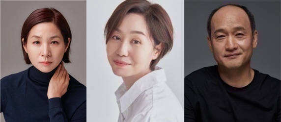 (사진 왼쪽부터) 배우 김호정, 성여진, 김정호. 사진 극단 돌파구 제공