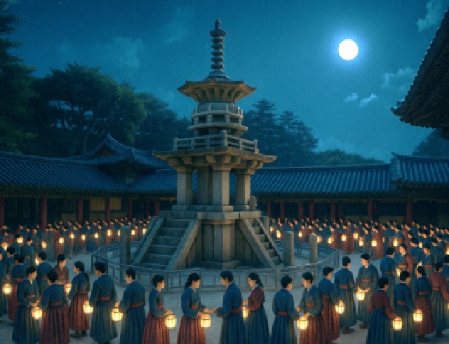 ‘빛으로 쓰는 이야기 IN 불국사’ 홍보물. 이미지 경주시.