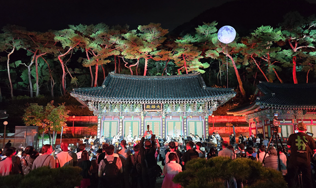 2024년 '진관사 달오름 음악회' 모습. 사진 서울문화재단