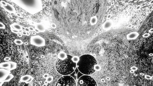 알도 탐벨리니 Aldo Tambellini, We are the Primitives of a New Era, 2020, Immersive video, 10. 이미지 제공  토퍼스 스튜디오