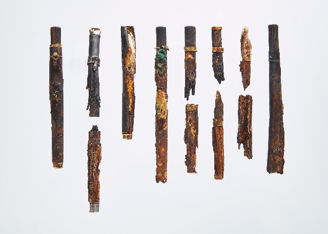 미륵사지 손칼. 이미지 국립익산박물관.