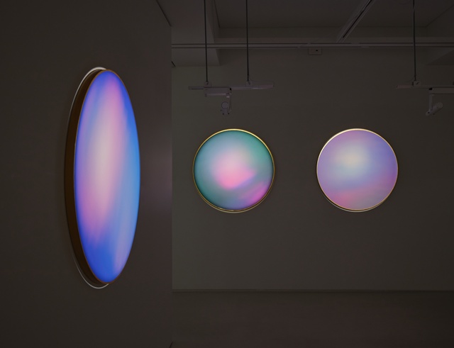 빛의 추상 (The Abstraction of Light), 2011-2025, Mixed media, 100cm diameter. 이미지 갤러리508